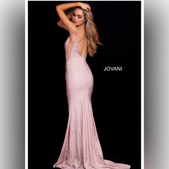 Red Jovani 57897 Gown Size 6 - Picture 8 of 8